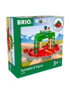 BRIO Turntable & Figure