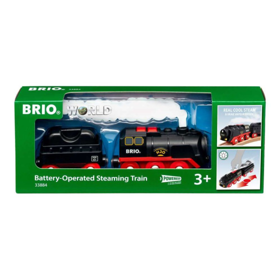 BRIO Battery-Operated Steaming Train