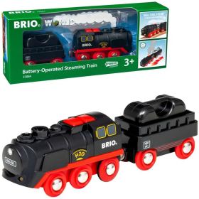 BRIO Battery-Operated Steaming Train