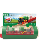 BRIO Tunnel & Steam Train