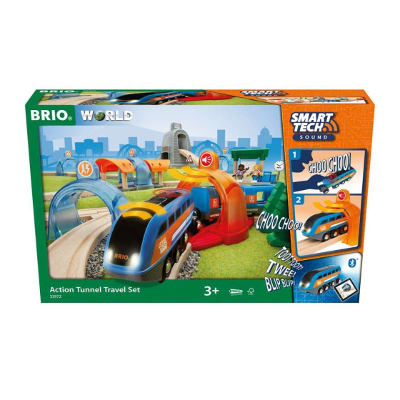 BRIO Smart Tech Sound Action Tunnel Travel Set