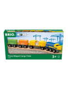 BRIO Three-Wagon Cargo Train