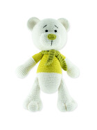 MIMIMI DOLLS H&auml;keltier B&auml;r sitzend