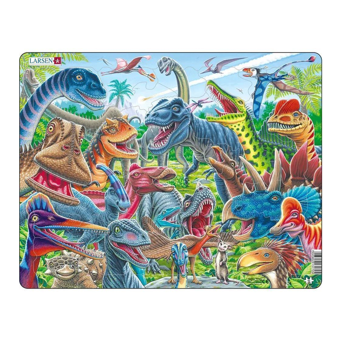 Lais Puzzle – 2000 Teile Mit Acrocanthosaurus Dinosaurier Motiv