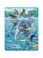 Larsen Puzzle Hering & Buckelwale, 140 Teile