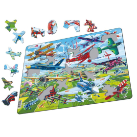 Larsen Puzzle Kunstflug, 64 Teile