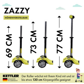 Kettler ZAZZY Kinderscooter, orange