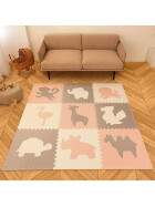 XXL Puzzlematte, Afrika 1.8 x 1.8 m