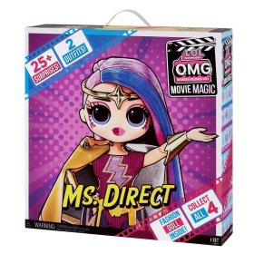 MGA L.O.L. OMG Movie Doll Ms. Direct Movie Magic Doll