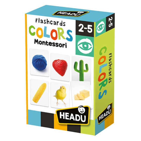 Sombo Montessori Flashcards Farben