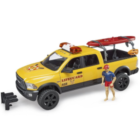 Bruder RAM 2500 Power Wagon Lifeguard, SUP, Light &...