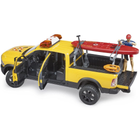 Bruder RAM 2500 Power Wagon Lifeguard, SUP, Light &...
