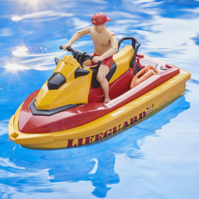 Bruder bworld Life Guard Station mit Quad & Personal Water Craft