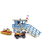 Bruder bworld Life Guard Station mit Quad & Personal Water Craft