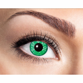 Fasnacht UV-Kontaktlinsen green Diamond
