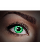 Fasnacht UV-Kontaktlinsen green Diamond