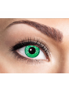 Fasnacht UV-Kontaktlinsen green Diamond
