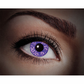 Fasnacht UV-Kontaktlinsen violet Diamond
