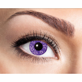 Fasnacht UV-Kontaktlinsen violet Diamond