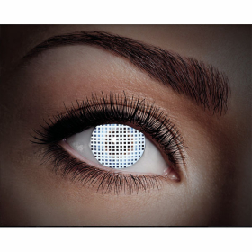 Fasnacht UV-Kontaktlinsen white Screen