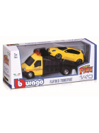 Bburago Street Fire Flatbed Transport 1/43, assortiert