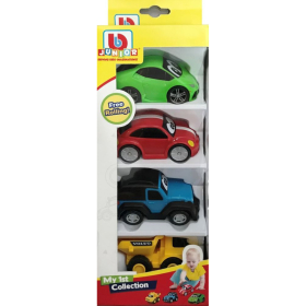 BB Junior Spielzeugauto My First Collection 4er Set