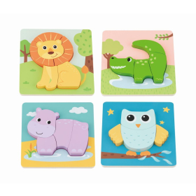 Spielba Puzzle Set mit 4 Tieren