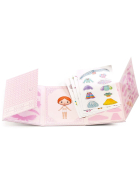 Djeco Miss Lilyruby - 40 Sticker ablösbar