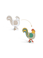 Djeco 3D Bau- & Malset Bauernhof