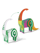 Djeco 3D Bau- & Malset Dinosaurier