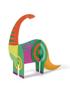 Djeco 3D Bau- & Malset Dinosaurier