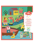 Djeco Stickerbilder Tiere