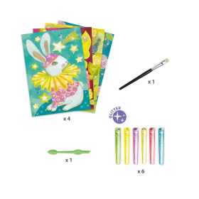 Djeco Flitterbilder Karneval der Tiere