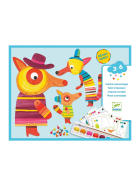 Djeco 3 Figuren anmalen Fuchsfamilie