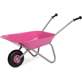 RollyToys Metallschubkarre pink