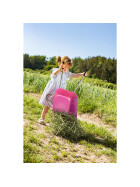 RollyToys Metallschubkarre pink