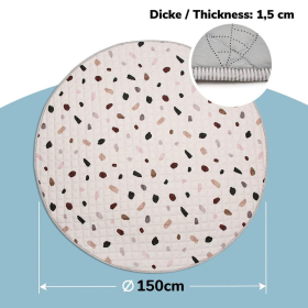 Hakuna Matte Krabbeldecke, &Oslash; 1.5 m, Confetti