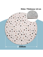 Hakuna Matte Krabbeldecke, &Oslash; 1.5 m, Confetti