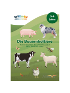 Alleovs WiBuKi Wissensbuch für Kinder Die Bauernhoftiere