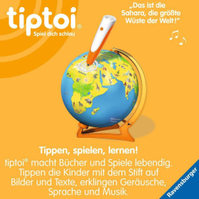 Ravensburger tiptoi® Mein interaktiver Junior Globus