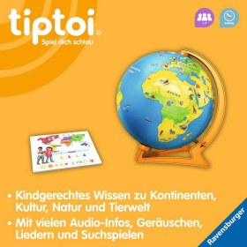 Ravensburger tiptoi® Mein interaktiver Junior Globus