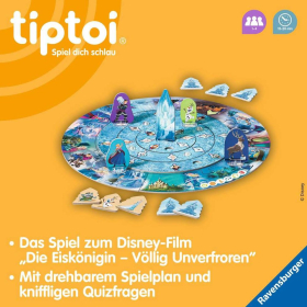 Ravensburger tiptoi® Disney Die Eiskönigin - Völlig unverfroren: Das verdrehte Wettlaufspiel