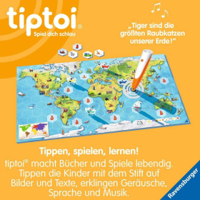 Ravensburger tiptoi® Unsere Reise um die Welt