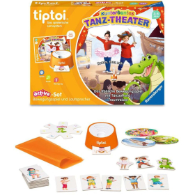 Ravensburger tiptoi® ACTIVE Set Kunterbuntes Tanz-Theater