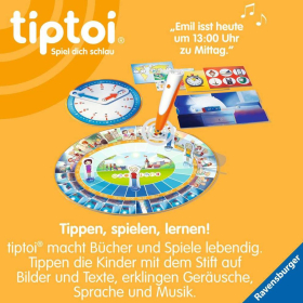 Ravensburger tiptoi® Wir lernen die Uhr