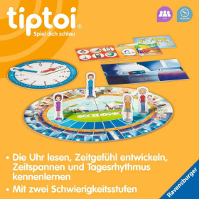 Ravensburger tiptoi® Wir lernen die Uhr