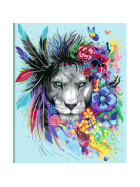 Ravensburger CreArt - Malen nach Zahlen - Boho Lion