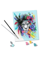 Ravensburger CreArt - Malen nach Zahlen - Boho Lion