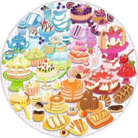 Ravensburger Circle of Colors - Desserts & Pastries