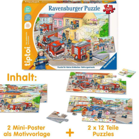 Ravensburger tiptoi® Puzzle für kleine Entdecker: Rettungseinsatz